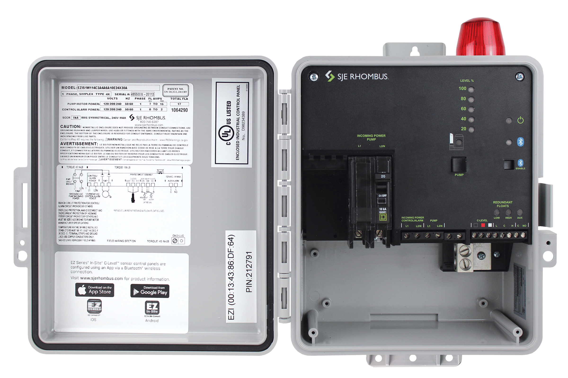 EZ Series® InSite® CL with Bluetooth® Simplex Demand/Timed Dose