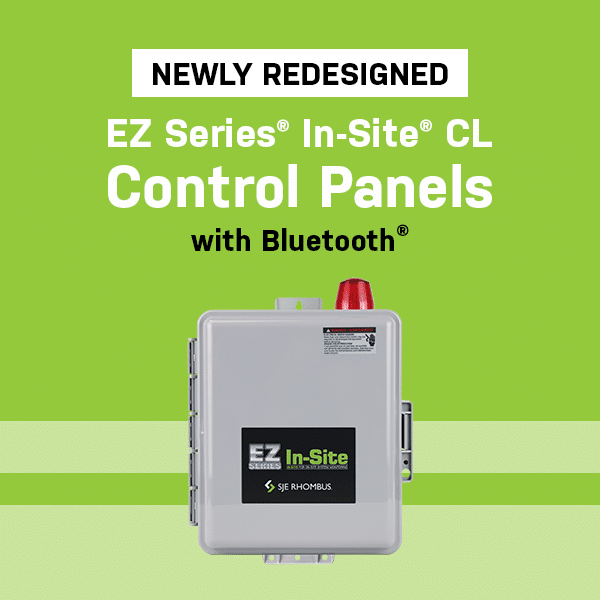 Newly Redesigned EZ Series In-Site Cl Control Panels with Bluetooth